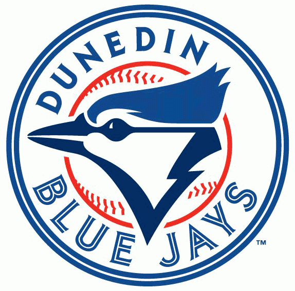 Dunedin Blue Jays 2012-Pres Primary Logo vinyl decal